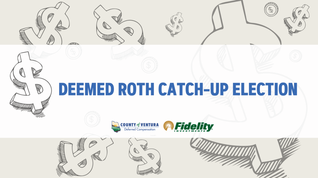 Deemed Roth Catch Up Election Plain